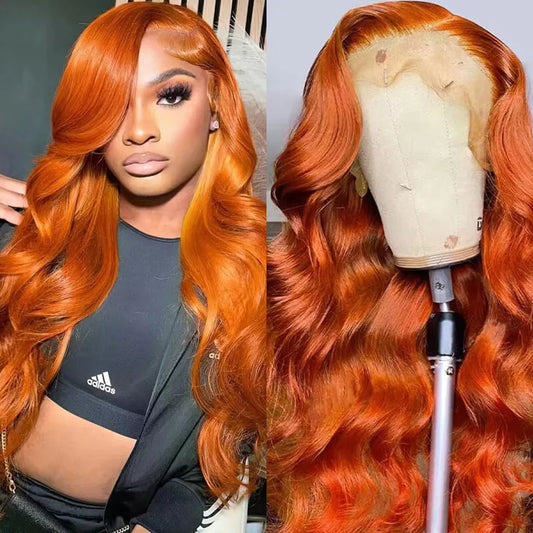 Ginger Orange Human Hair